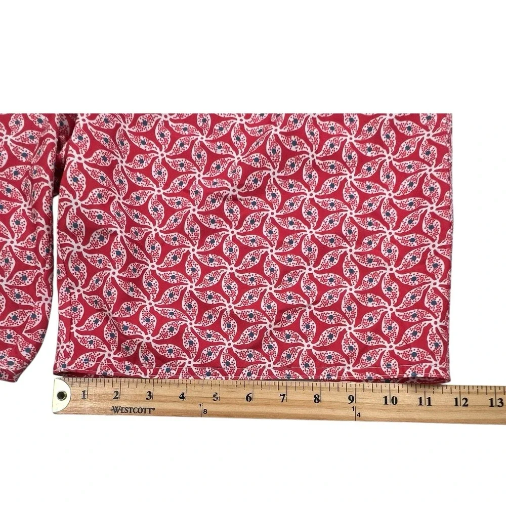Johnnie-O Mens XL Red Floral 8